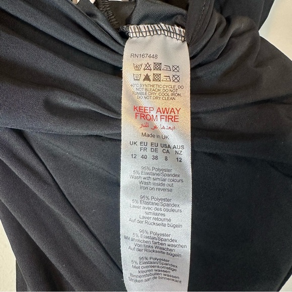 PrettyLittleThing Women's Black Slinky Maternity Jumpsuit Bumpsuit Lounge Cozy - Picture 9 of 10